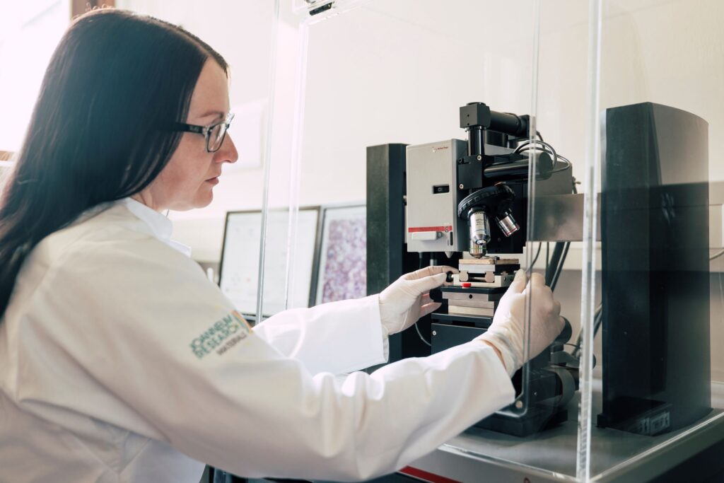 Micro indentation tester for determining hardness and elastic modulus of thin films and materials. Standardized testing according to ISO and ASTM.